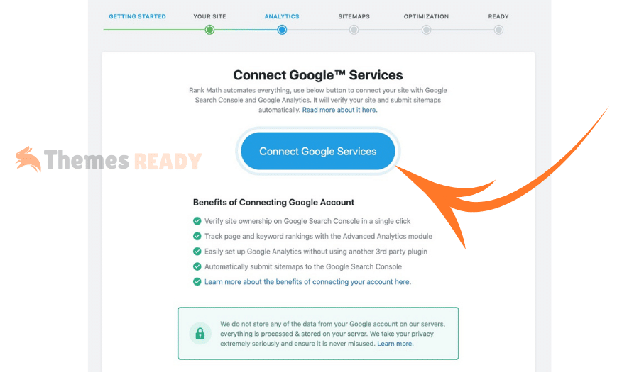 Analytics, Search Console & AdSense Integration