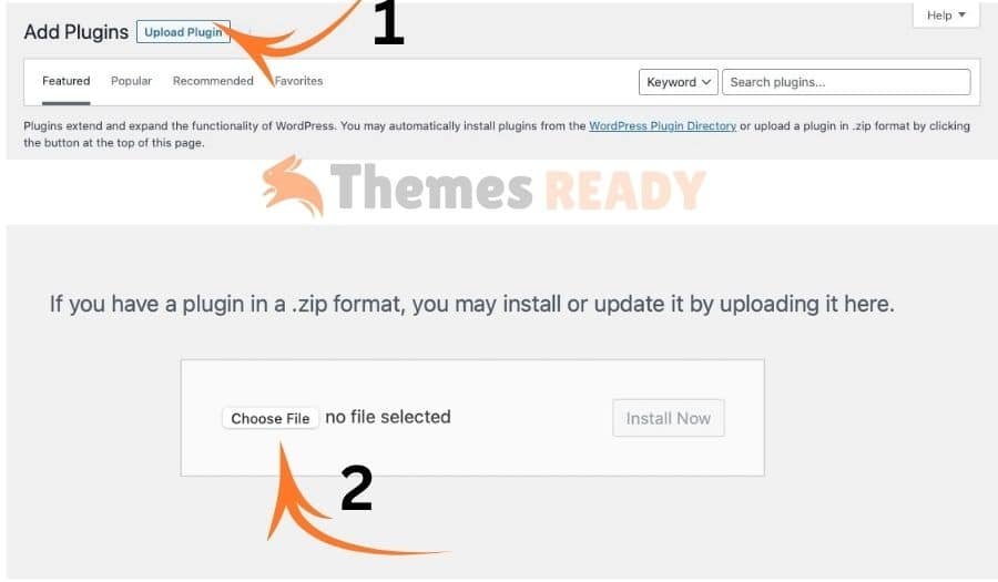 Upload and Install Rank Math Plugin Manually